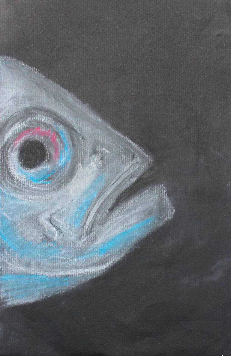 Fish Head Drawing at GetDrawings | Free download