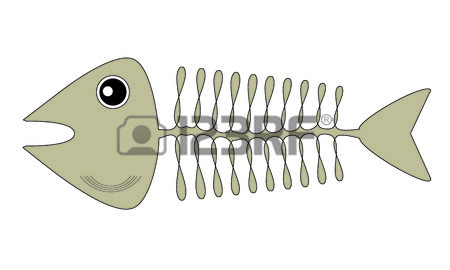 450x270 Fishbone Drawing Illustration. Royalty Free Cliparts, Vectors,