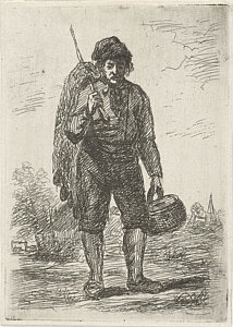 214x300 Old Fisherman Drawings