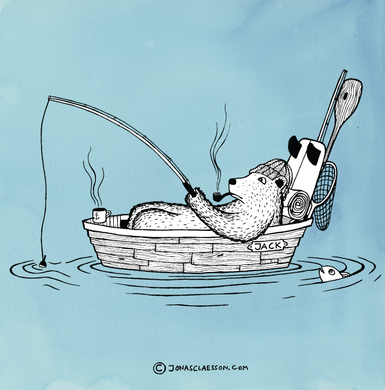 750x760 Bear Drawing Jonas Claesson