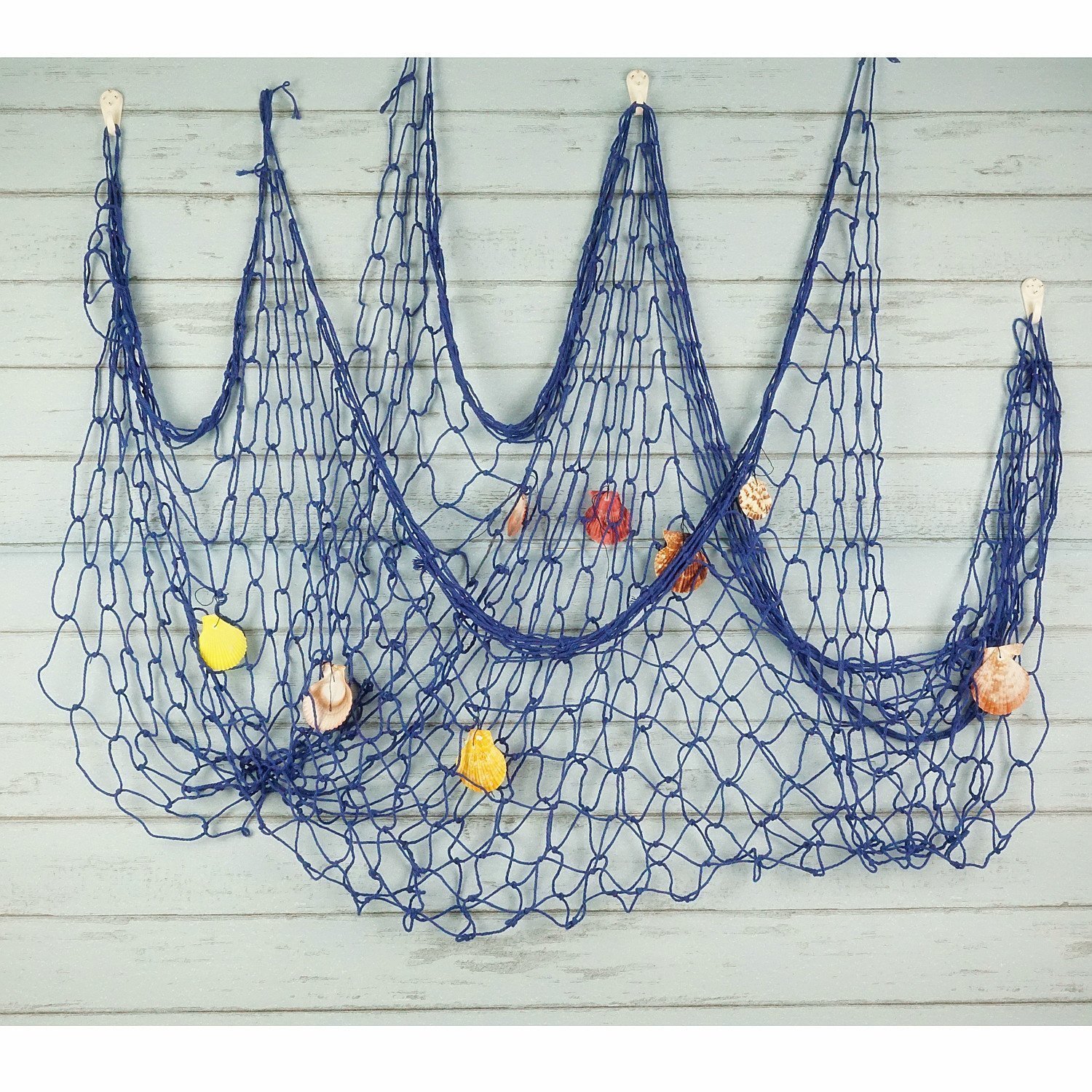 1500x1500 Bilipala Mediterranean Fishing Net Decoration, Fish