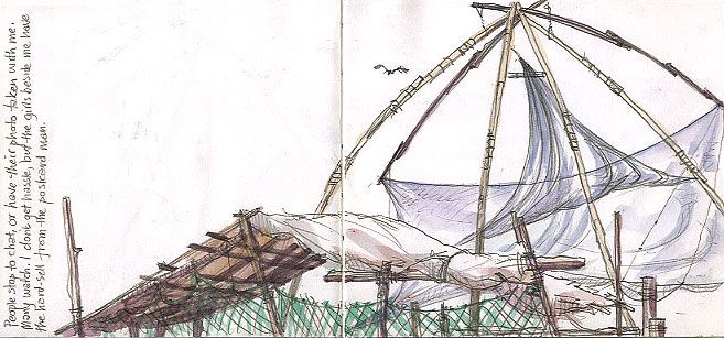 657x307 Fishing Net Roof