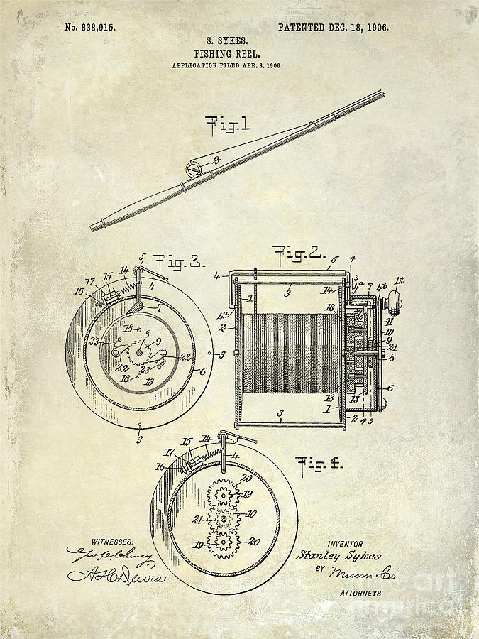 Fishing Reel Drawing at GetDrawings | Free download