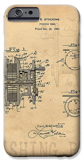 275x525 Fishing Patents Antique Fishing Reel Patent Art Drawing Iphone 6s