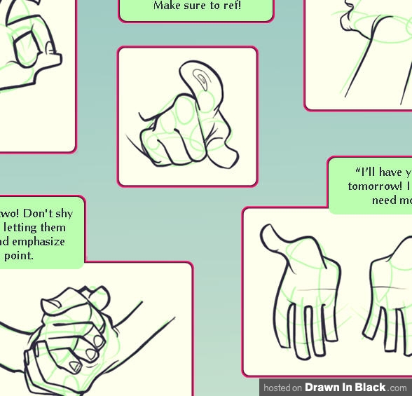 588x565 How To Draw Hands 35 Tutorials, How To'S, Step By Steps, Videos