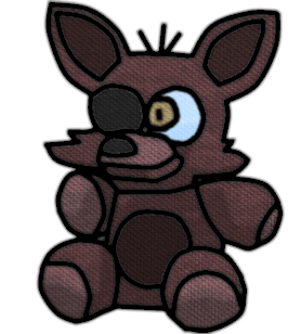 266x308 Foxy Plush Drawing Five Nights