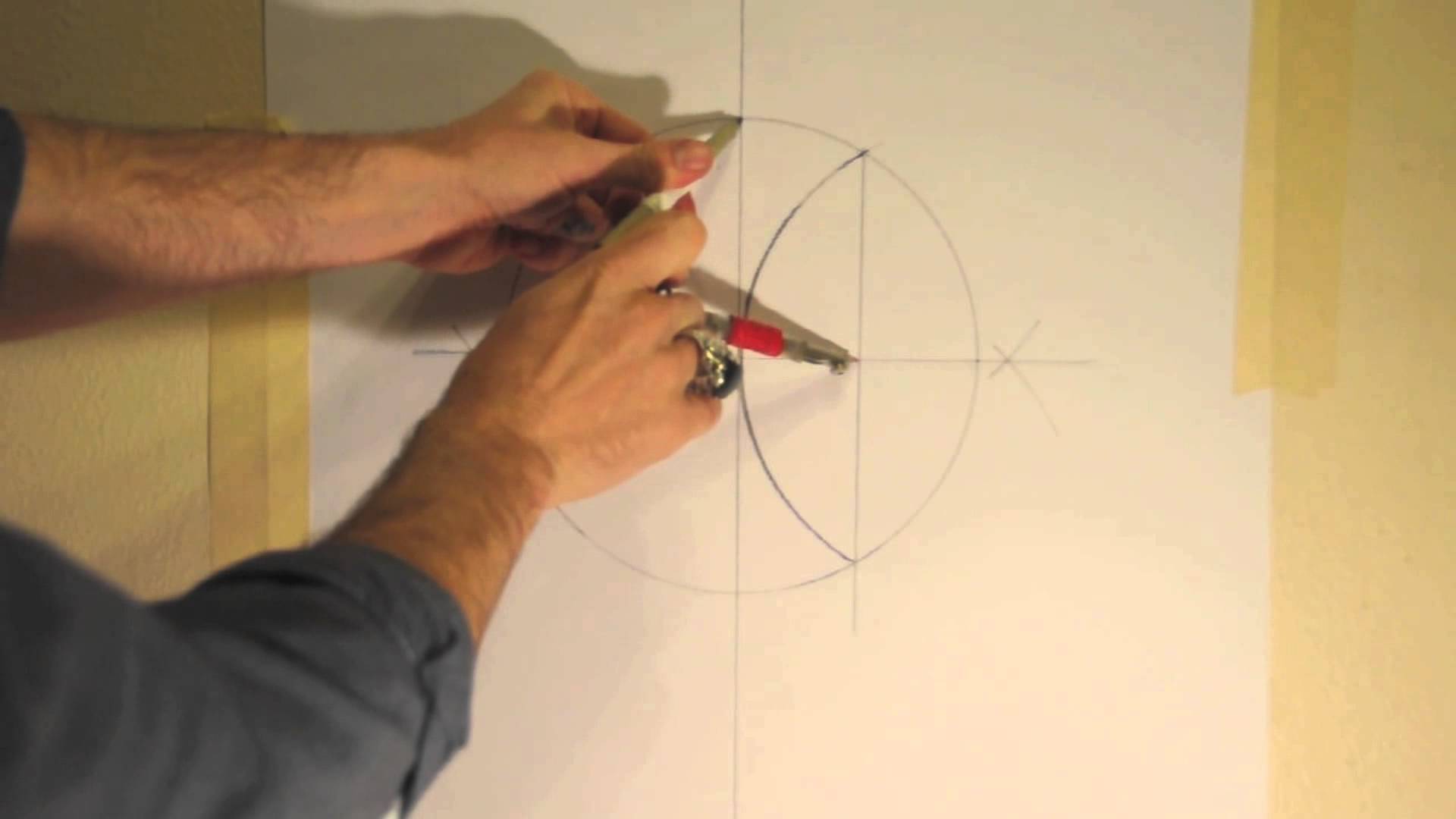 1920x1080 Sacred Geometry How To Draw A Five Pointed Star