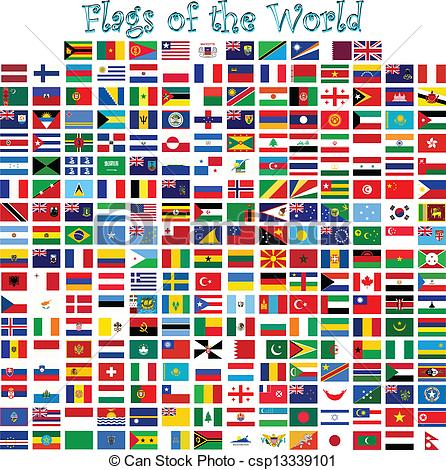 Flags Of The World Drawing at GetDrawings | Free download