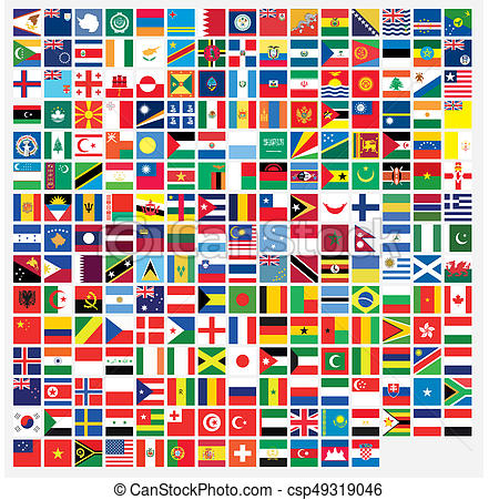 Flags Of The World Drawing at GetDrawings | Free download