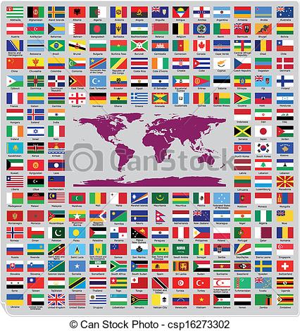 426x470 Updated And Official Country Flags Around The World In Vector