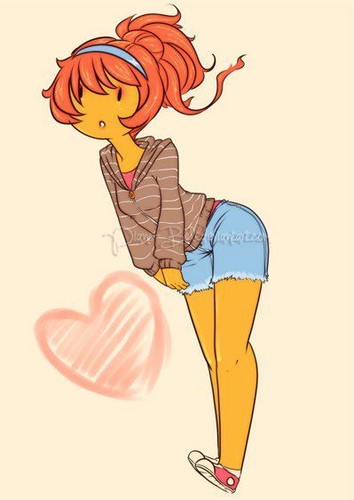 354x500 Adventure Time With Finn And Jake Images Flame Princess Wallpaper