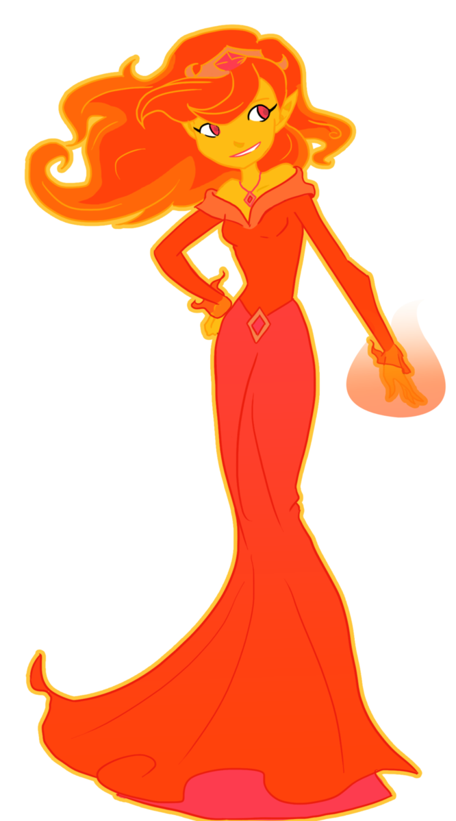 666x1198 Flame Princess By Rainekitty