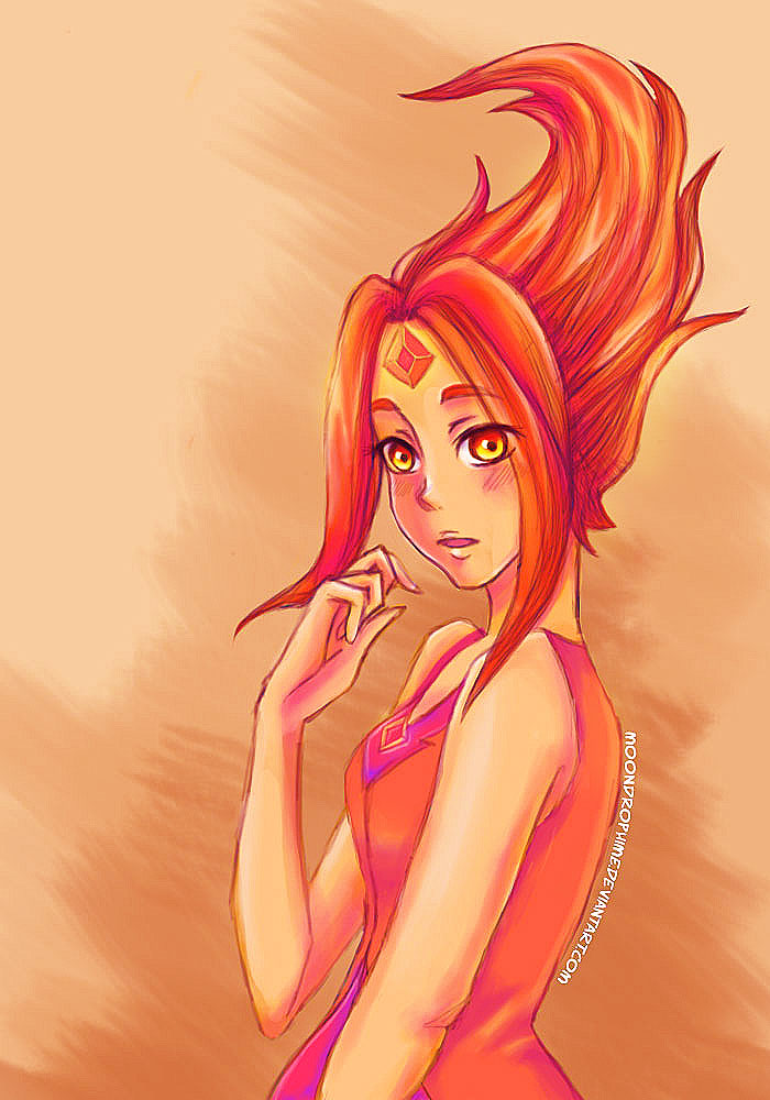 700x1000 Flame Princess By Elleinead