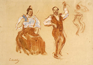 300x211 Flamenco Dancing Drawings Fine Art America