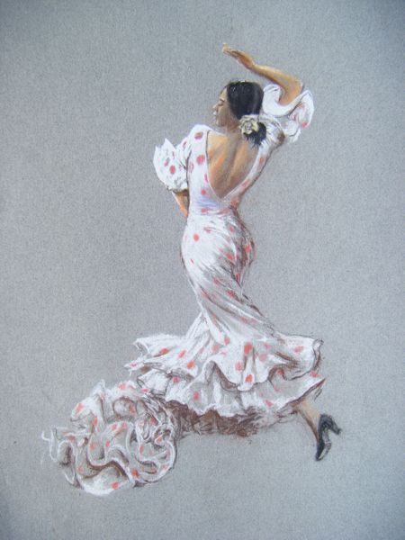 450x600 Drawings Flamenco Dancers