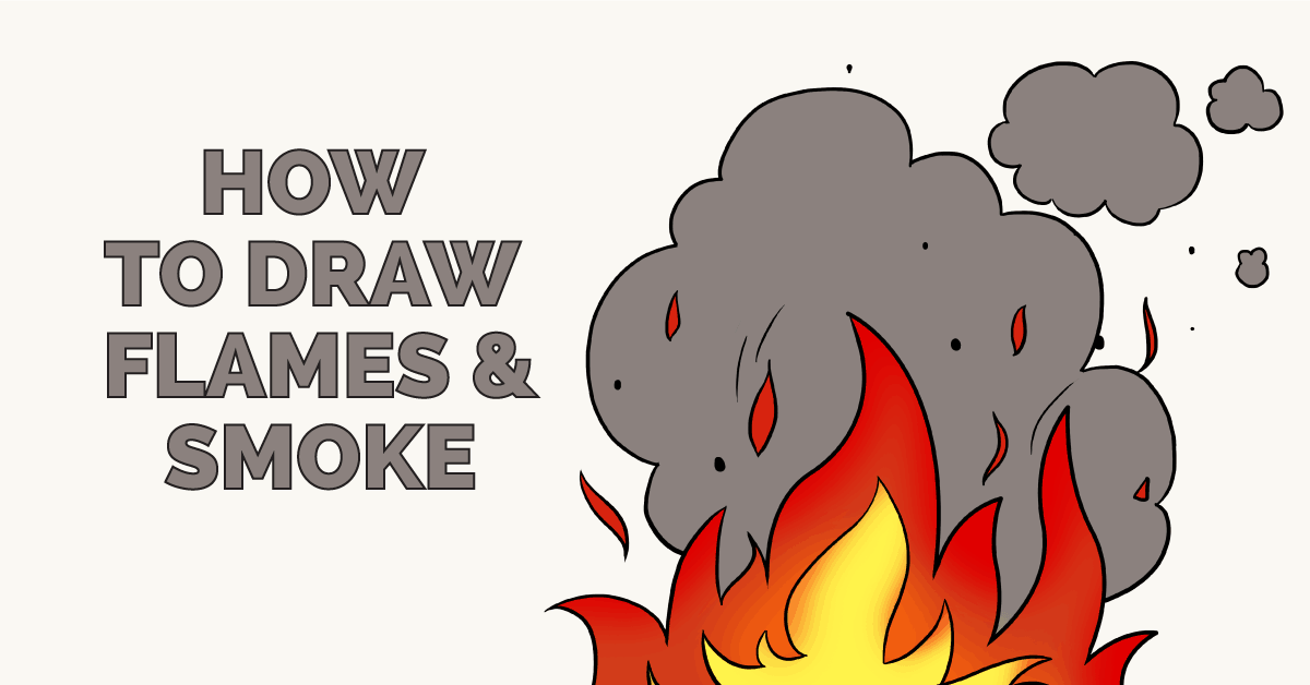 1200x628 How To Draw Flames And Smoke