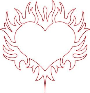 310x320 Heart Stencil For Pavers Home Patio, Backyard Amp Garden