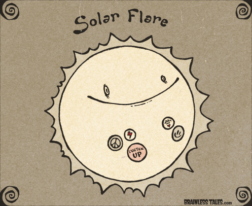 497x406 Solar Flare