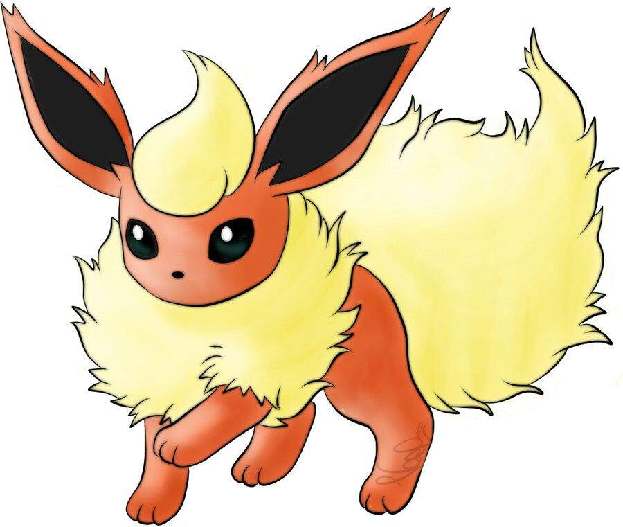 900x761 Flareon Drawing Amino