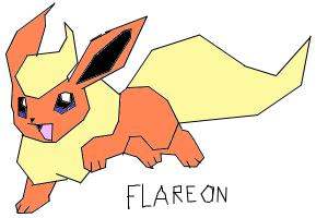300x200 How To Draw Flareon The Flame Pokemon