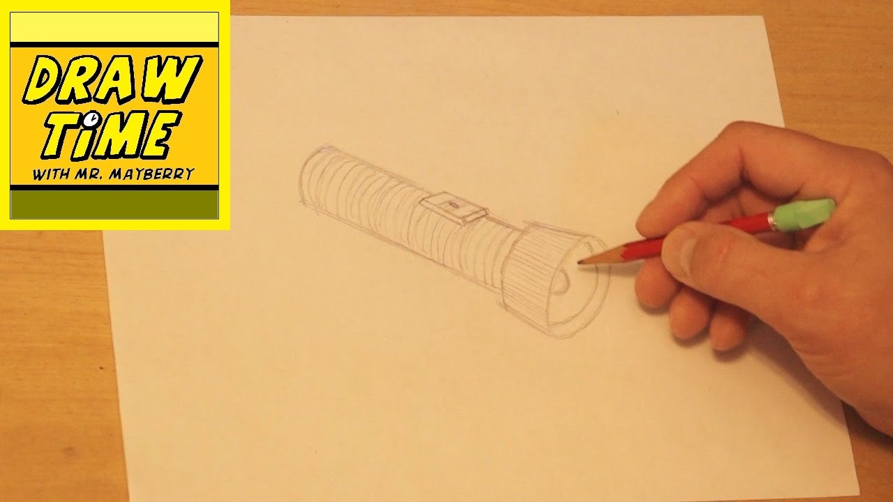 1280x720 How To Draw A Flashlight