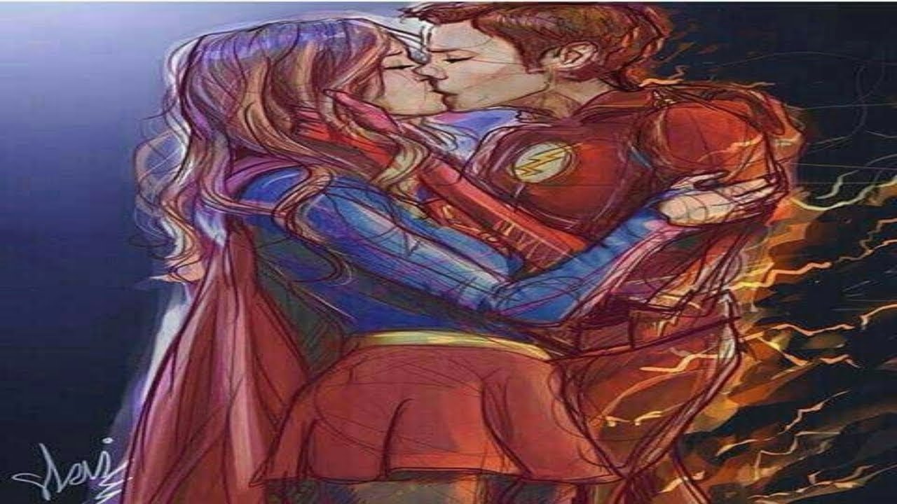 1280x720 Flash 2018 Flash Superhero Running Drawing