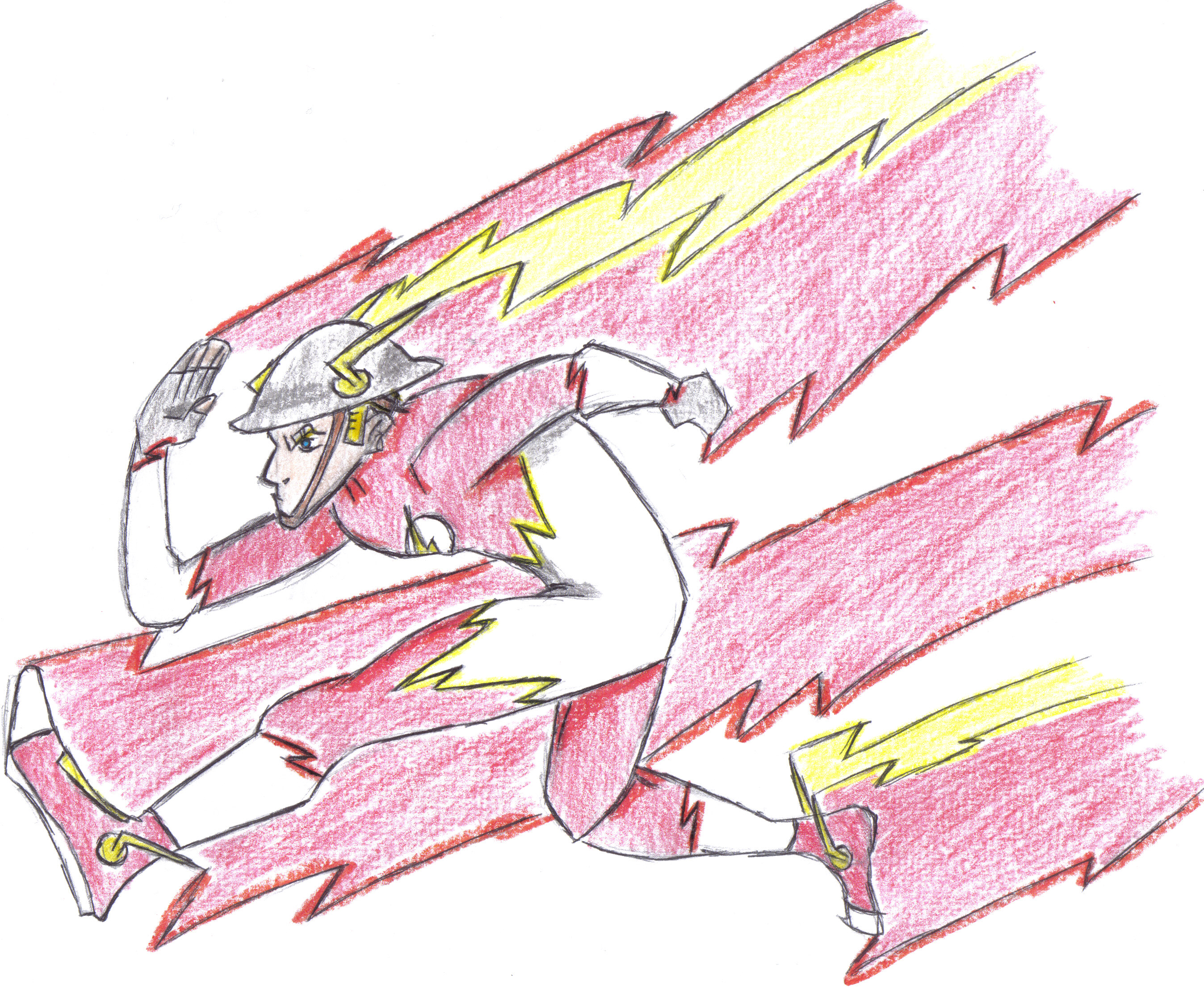 2695x2216 I Rix Tries To Draw The Flash (Costume Redesign)