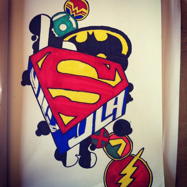 612x612 Best Photos Of Super Hero Logo Drawings