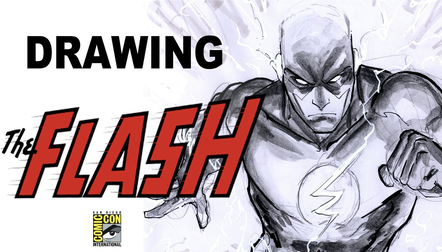 1417x809 Drawing The Flash (With Freddie Williams Ii)