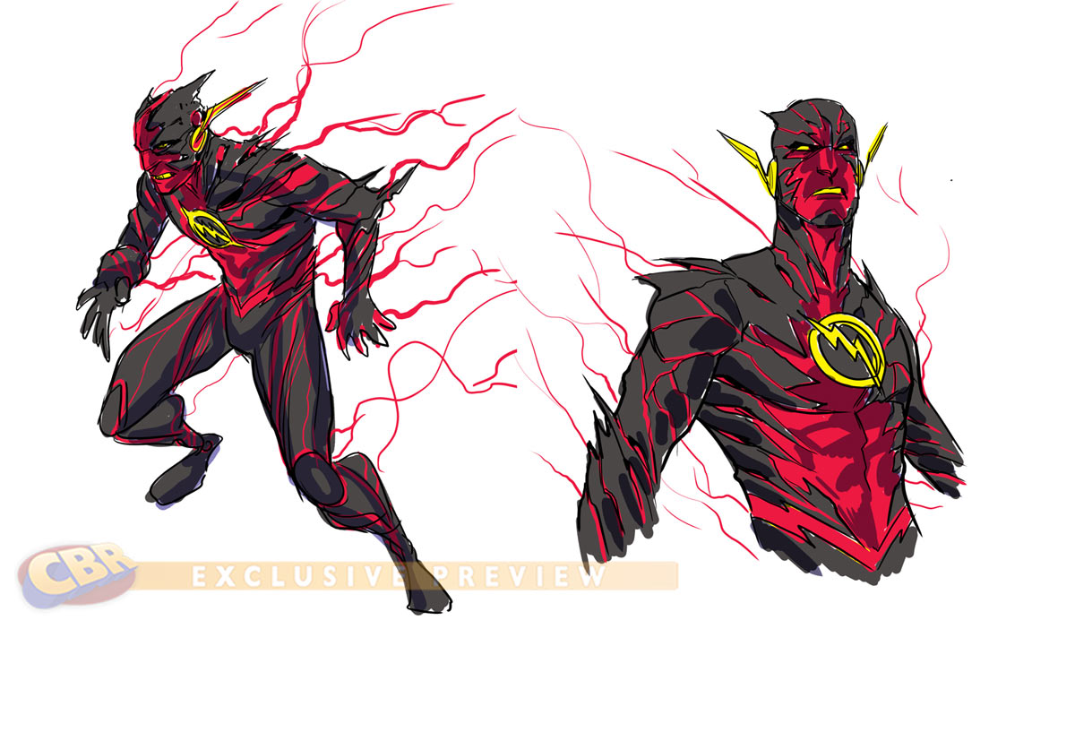 1200x827 Batman And Flash Comic Drawings The Flash 19 And Francis