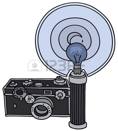 406x450 Hand Drawing Of Camera Royalty Free Cliparts, Vectors, And Stock