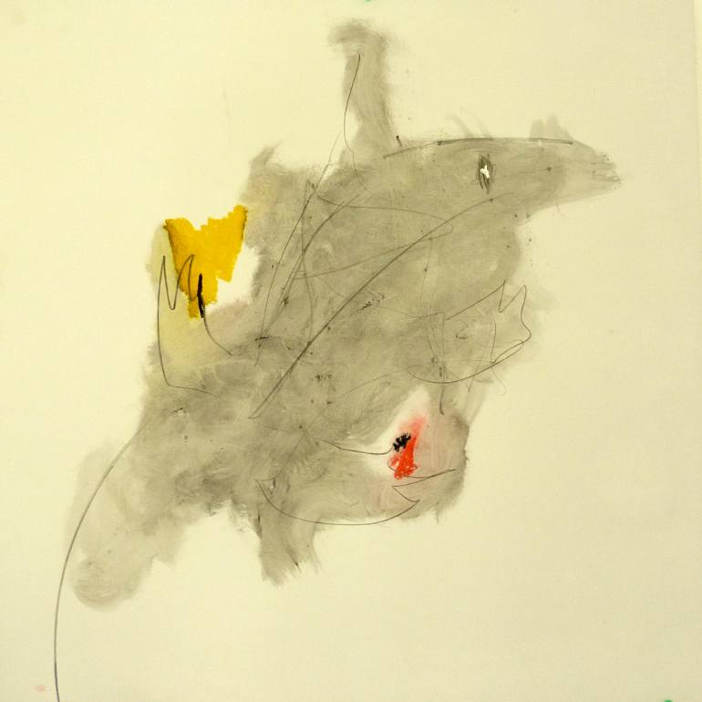 770x770 Saatchi Art Unknow Genius (Without His Flashlight) Drawing By