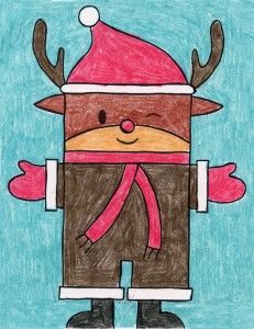 231x300 Reindeer Drawing (Art Projects For Kids) Flat Stanley, Drawings