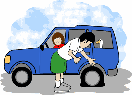 448x322 The Proper Way To Change A Flat Tire