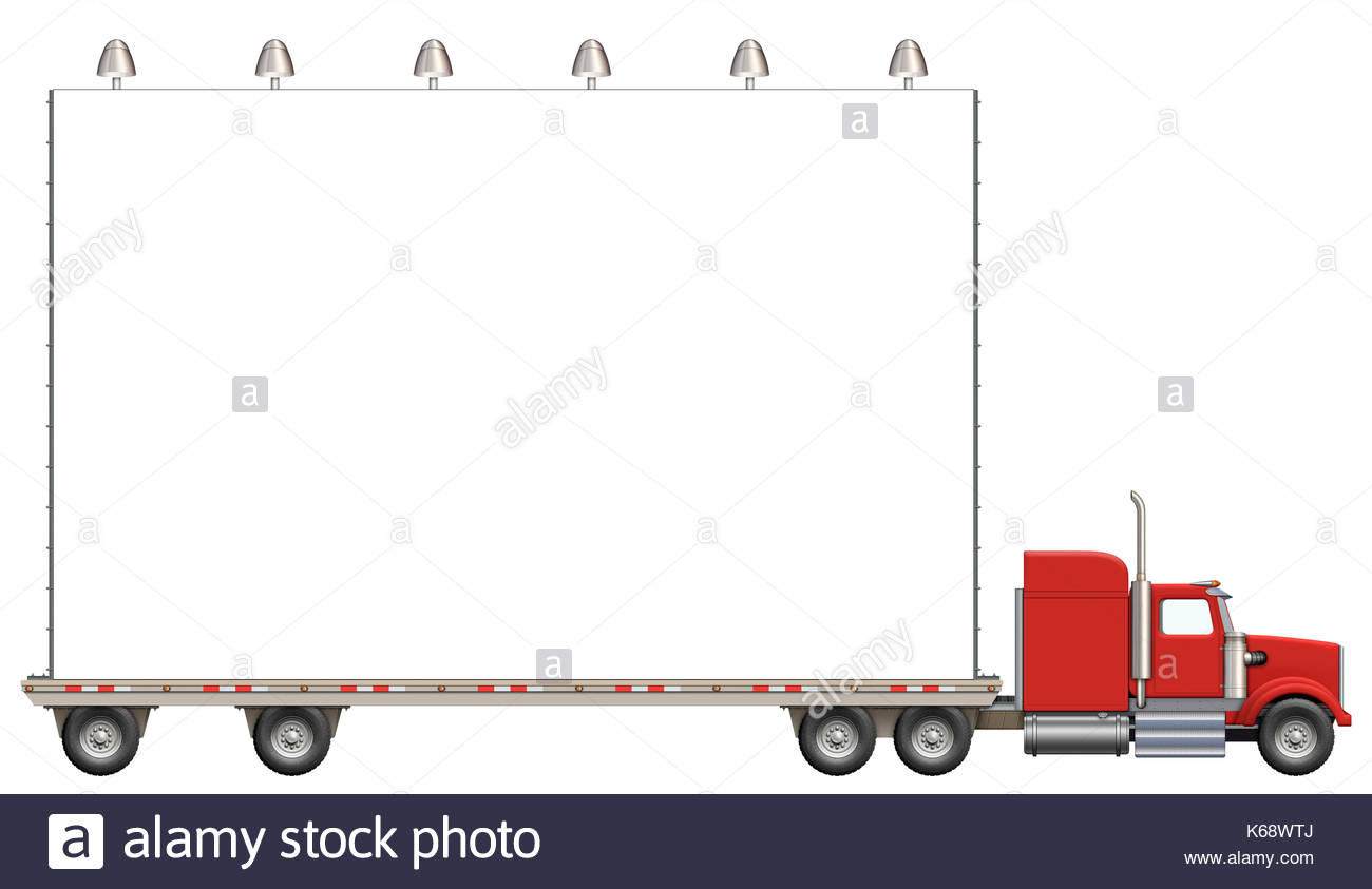 1300x843 Flatbed Truck Cut Out Stock Images Amp Pictures