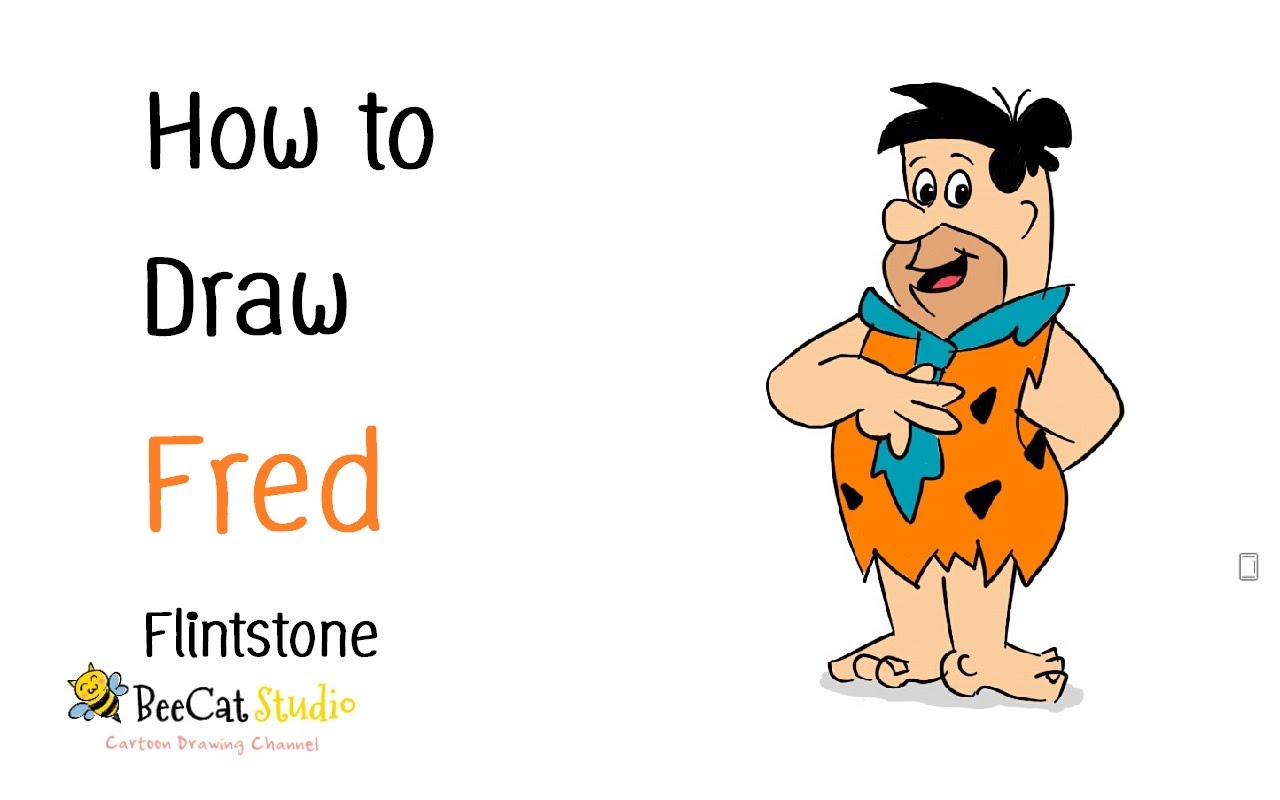 1280x800 How To Draw Fred Flintstone