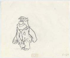 236x198 Detailed Layout Drawing From The Flintstones Episode The Girls