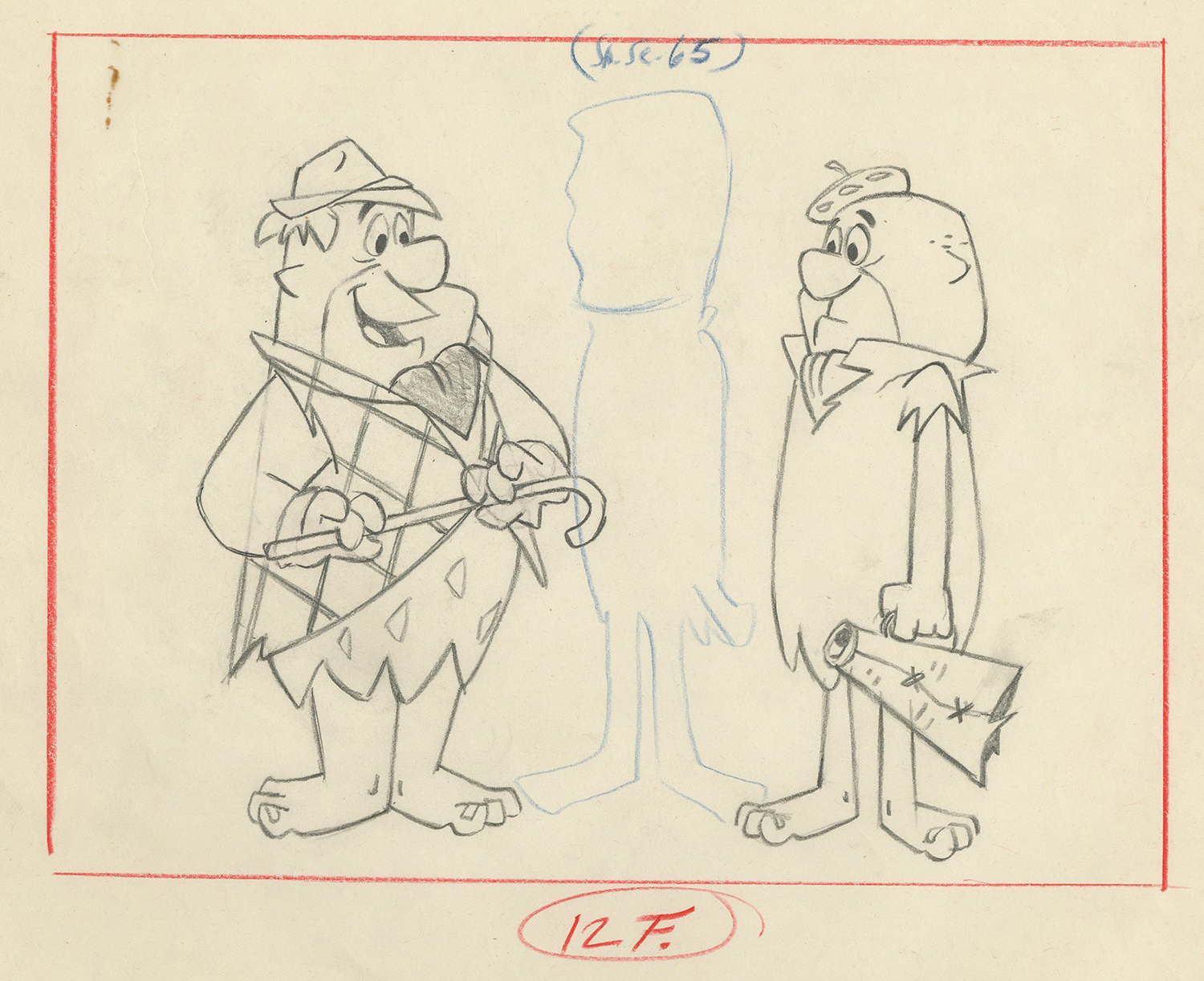 1500x1222 The Flintstones Layout Drawing
