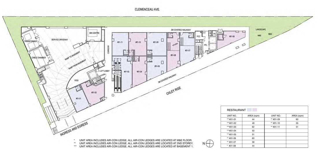 1100x563 The Rise @ Oxley Floor Plan