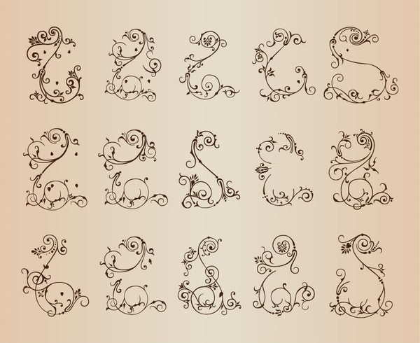 600x490 Floral Vector Patterns For Corel Draw Free Vector Download