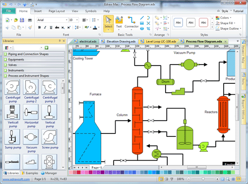 500x371 Process Flow Diagram