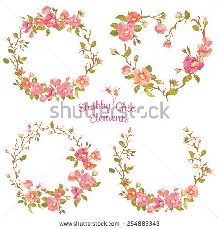 450x470 Stock Vector Flower Banners And Tags For Your Design And Scrapbook