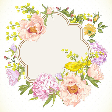 368x368 Spring Flowers Border Clip Art Free Vector Download (215,065 Free