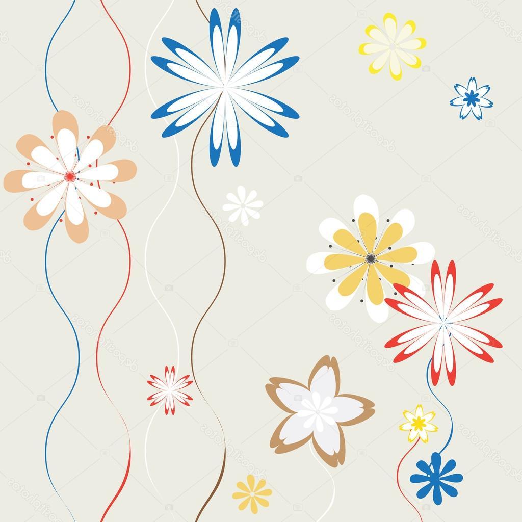1024x1024 Best Hd Stock Illustration Spring Flowers Background For Art