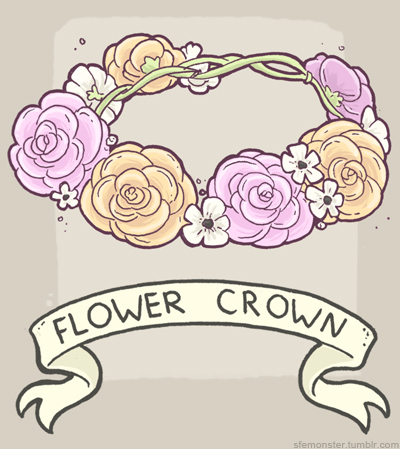 400x449 Flower Crown Roundup Things That Inspire Us Flower