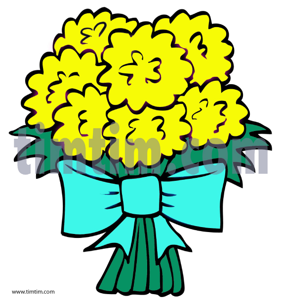 571x609 Free Drawing Of Flower Bouquet 2 From The Category Building Home