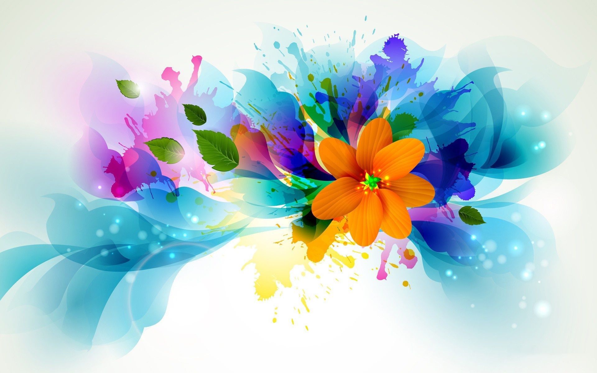 1920x1200 Abstract Flower Drawing Wallpaper 2.jpg The Cool