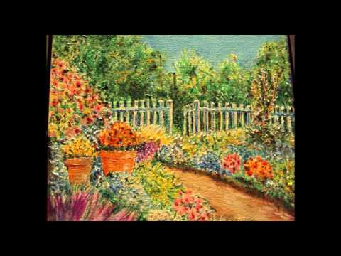 480x360 Garden Of Flowers ( Drawing With Acrylic Colors Duc )