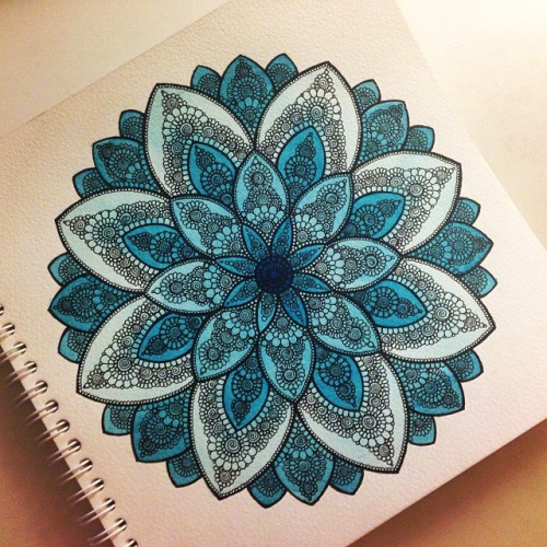500x500 Mandala Flower Drawing Tumblr Tattoos Simple