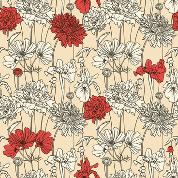 368x368 Hand Drawing Flowers Free Vector Download (100,501 Free Vector
